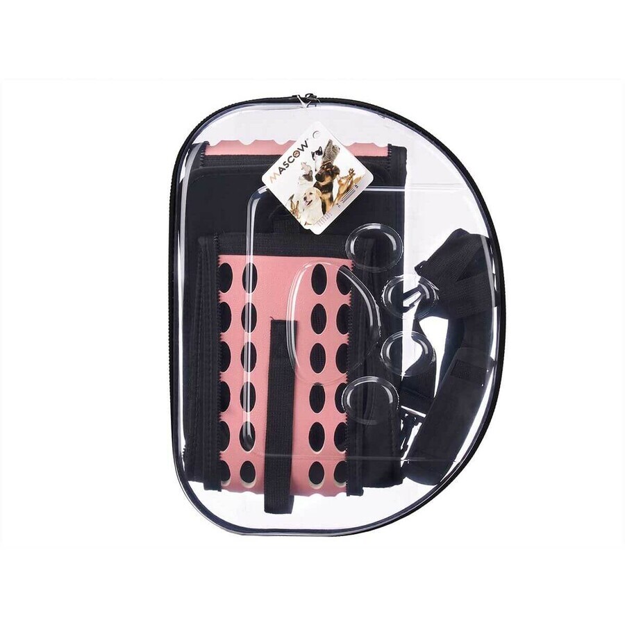 Cage de Transport Mascow 228 Rose Plastique 43 x 20 x 33 cm (4 Unités)