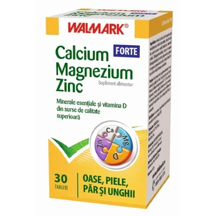 Calcium Magnesium Zinc Forte, 30 tablets, Walmark
