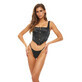 Set di biancheria intima Bombshell Boudoir Nero (L)