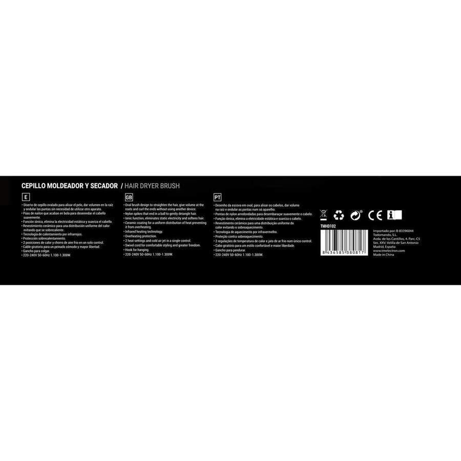 Perie Ondulatoare TM Electron 220-240V 50-60Hz