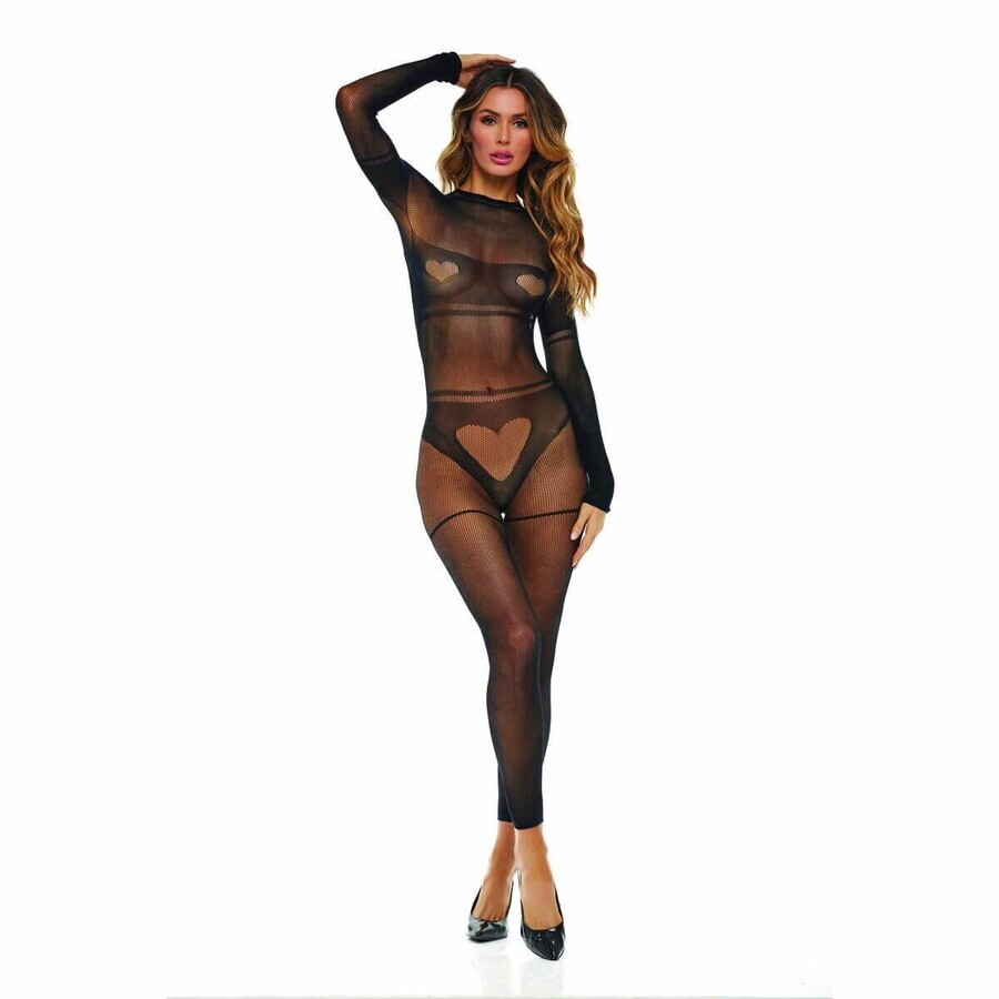 Bodystocking René Rofé Zwart (Een maat)