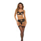 Unterw&#228;sche-Set Ren&#233; Rof&#233; Schwarz (M/L)