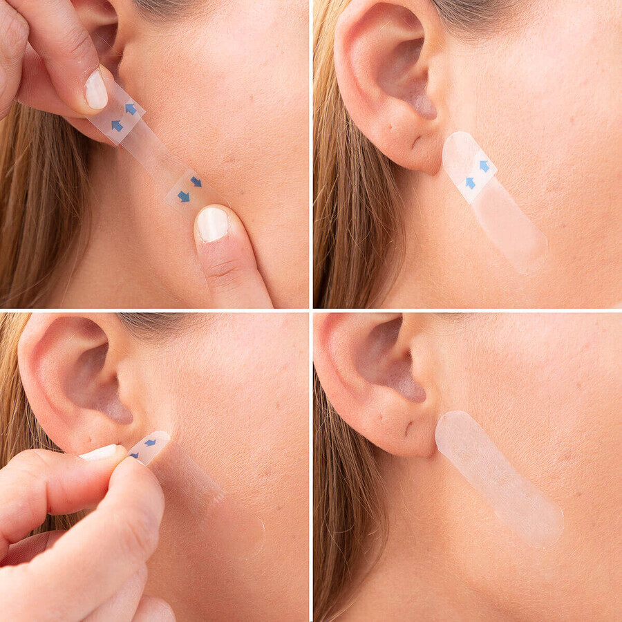 Cerotti Adesivi Invisibili per Lifting Viso Liftrik InnovaGoods 40 Unità
