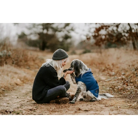 Manteau pour Chien Hunter Milford Bleu 30 cm