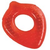 Strawberry cooling teething ring, +3 months, Baby Nova