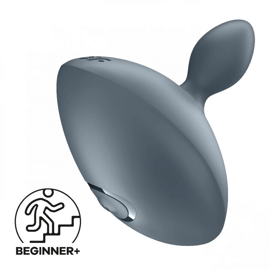 Bouchon anal Satisfyer Booty Absolute Absolute Beginners 4 Grey Bouchon anal Satisfyer Booty Absolute Absolute Beginners 4 Grey