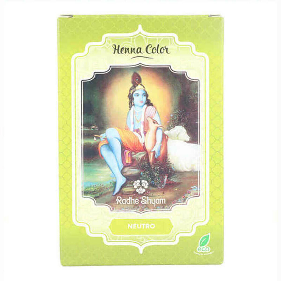 Shop Semi-permanentes Farbmittel Henna Radhe Shyam Shyam Henna (100 g) Semi-permanentes Farbmittel Henna Radhe Shyam Shyam Henna (100 g)