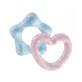 Heart and star shaped teething ring, +3 months, Babynova