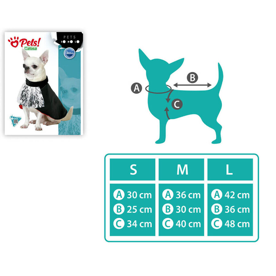 déguisement pour chien Vampire Taille L déguisement pour chien Vampire Taille L