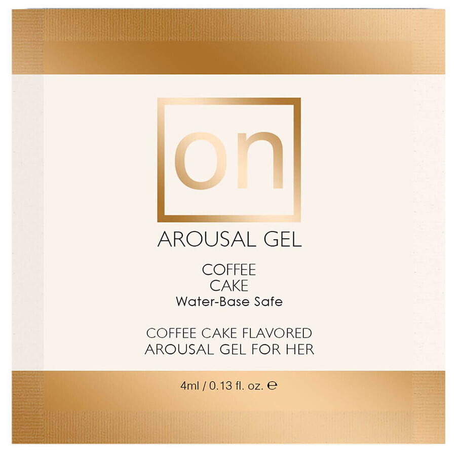 Stimulating Sensuva Gel 6 ml Coffee