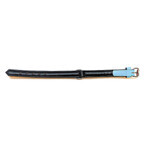 Dog collar Gloria 30 cm Padded Leather Blue