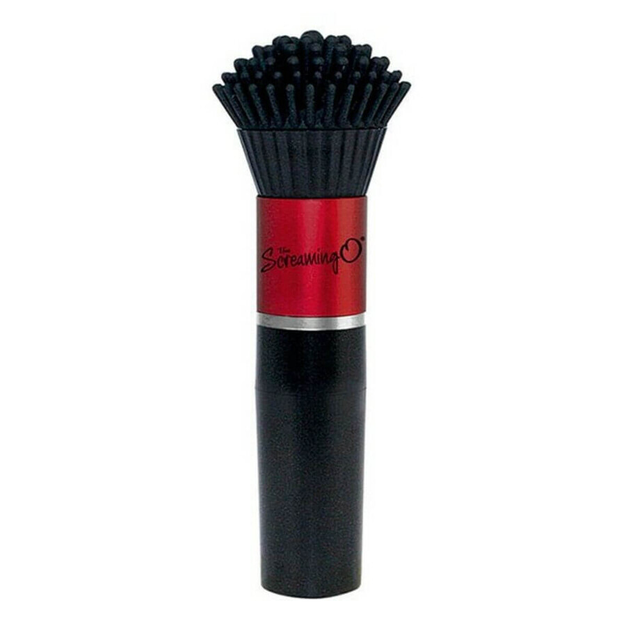 Stimolatore clitorideo The Screaming O Pennello per il trucco nero/rosso