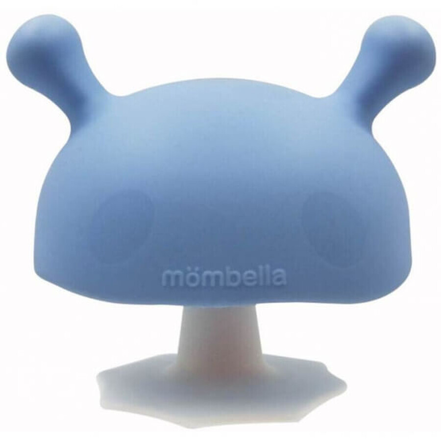 Anello gengivale in silicone Fungo, blu, Mombella