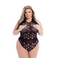 Body Baci Lingerie Nero Taglia Regina