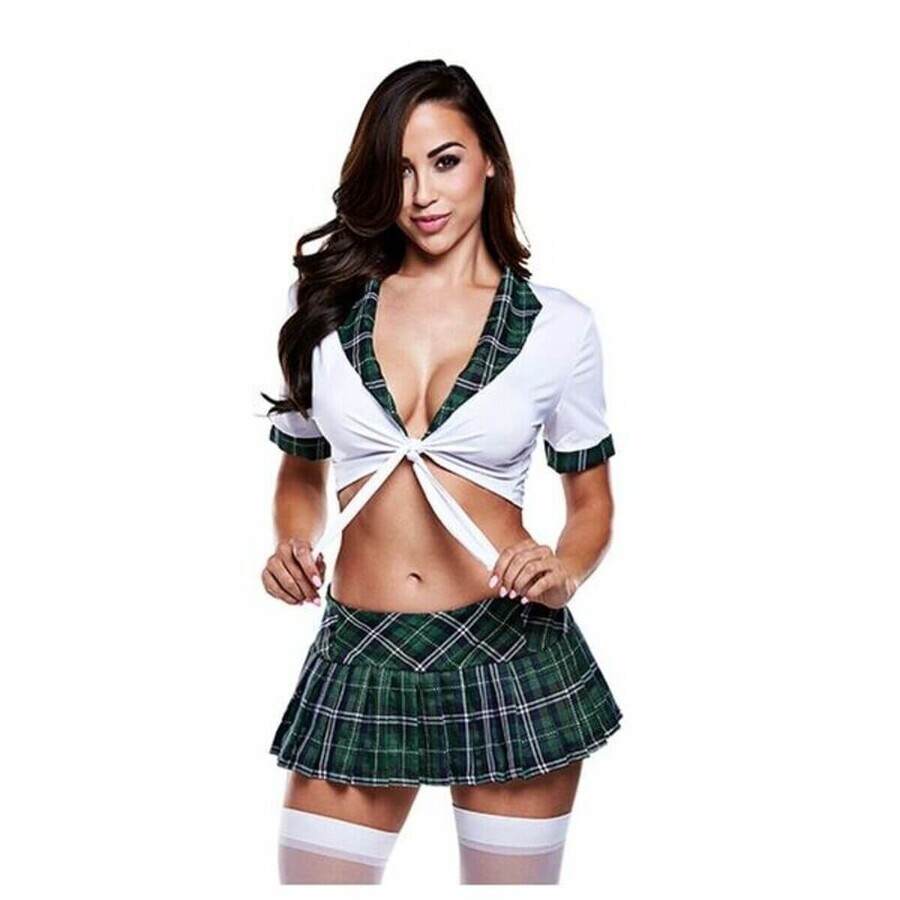 Costume erotico Baci Lingerie 1270 Verde Taglia unica