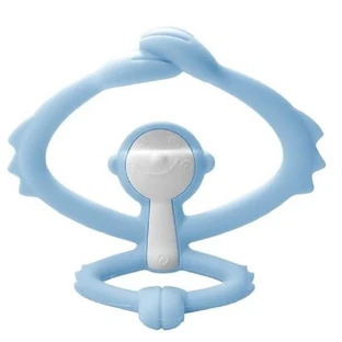 Silicone gingival ring Maimutica, blue, Mombella