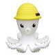 Silicone gingival ring Octopus Lemon, Mombella