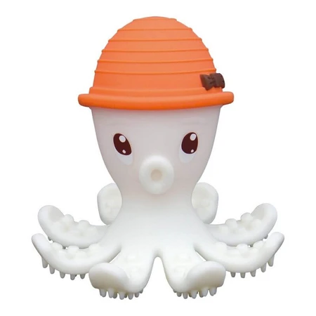 Siliconen gingivaring Octopus Orange, Mombella