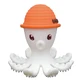 Siliconen gingivaring Octopus Orange, Mombella