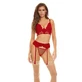 Conjunto de ropa interior Bombshell Boudoir Rojo (L)