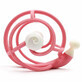 Silicone gingival ring, P8082-1, Pink flying snail, Mombella