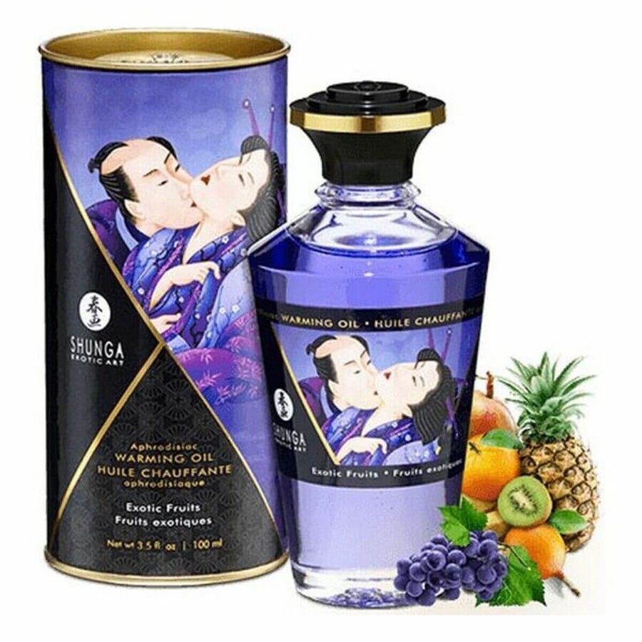 Olio per massaggi erotici Shunga ai frutti esotici (100 ml)
