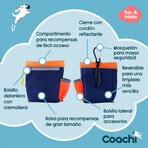 Geantă Universală Coachi Train & Treat Albastru Coral Geantă Universală Coachi Train & Treat Albastru Coral