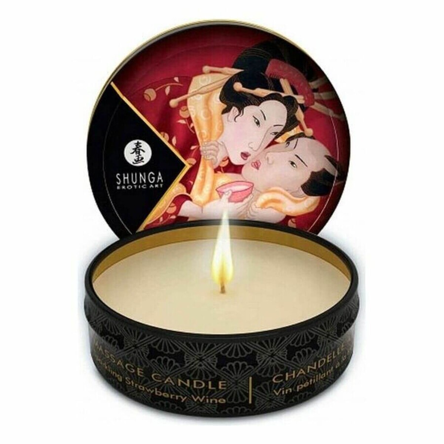 Massagekaars Shunga 9046084 Aardbei 30 ml