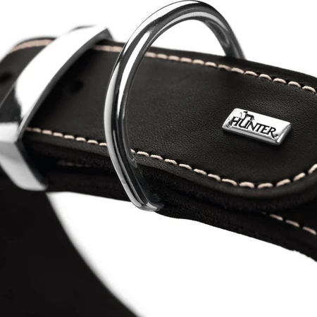 Hondenhalsband Hunter Aalborg Zwart (30-38 cm)