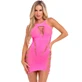 Kleid Rosa Lippenstift Rosa (Einheitsgröße)