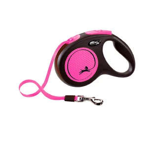 Lesă pentru câine Flexi Flexi Flexi Flexi 5 m Roz M
