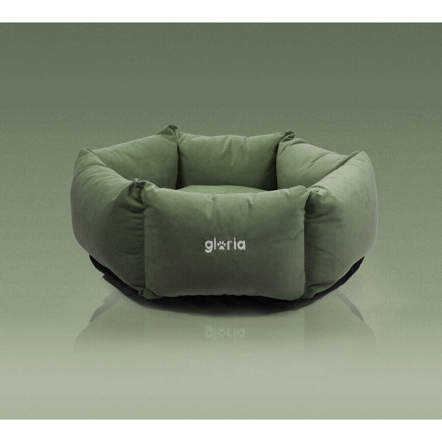 Hondenbed Gloria Hondarribia Groen 75 x 75 cm Zeshoekig
