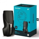 Masturbator Satisfyer Bărbați Vibrație Negru