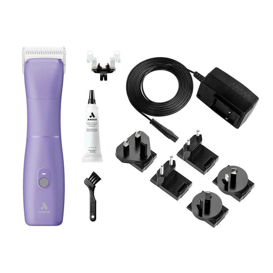 Haarschneider für Haustiere Andis EMERGE Clipper Lila