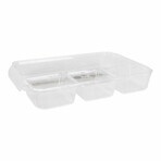 Contenitore per Sistemare Multiuso Confortime Trasparente 37,5 x 23,5 x 5, cm (12 Unità) Contenitore per Sistemare Multiuso Confortime Trasparente 37,5 x 23,5 x 5, cm (12 Unità)
