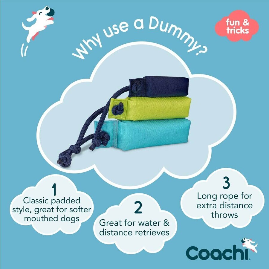 Jucărie de antrenament Coachi TRAINING DUMMY Albastru Jucărie de antrenament Coachi TRAINING DUMMY Albastru