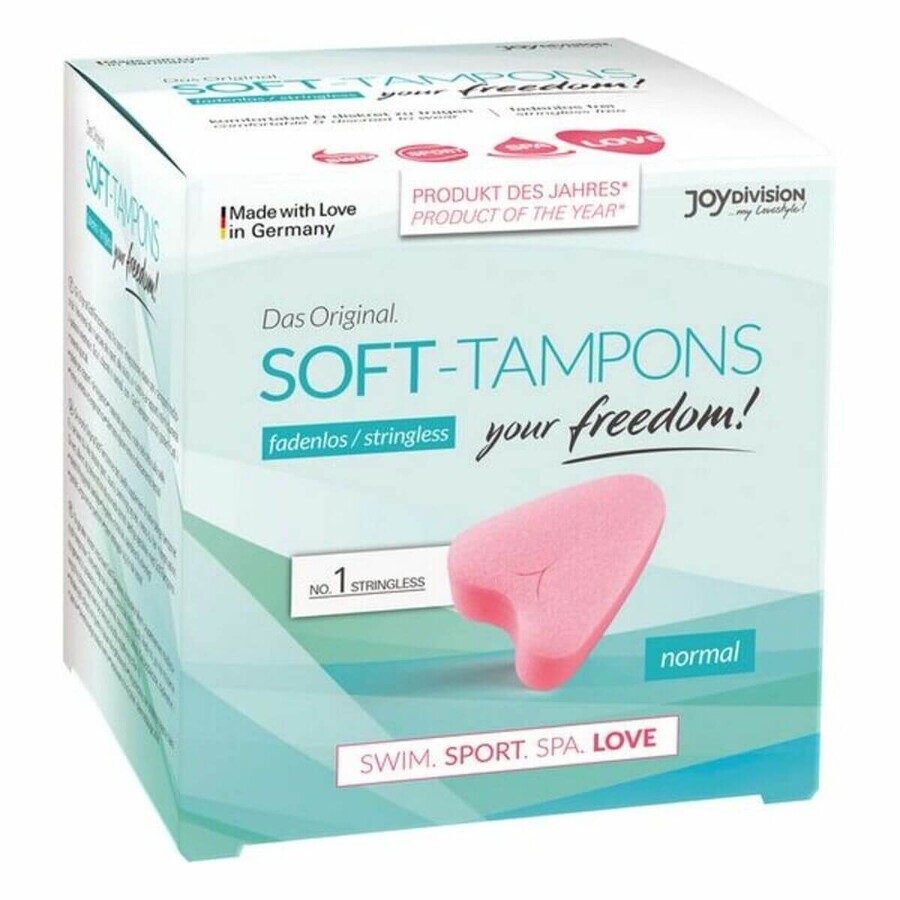 Hygienische Tampons Sport, Spa & Love Joydivision JOY133 normal 3 Stück Hygienische Tampons Sport, Spa & Love Joydivision JOY133 normal 3 Stück