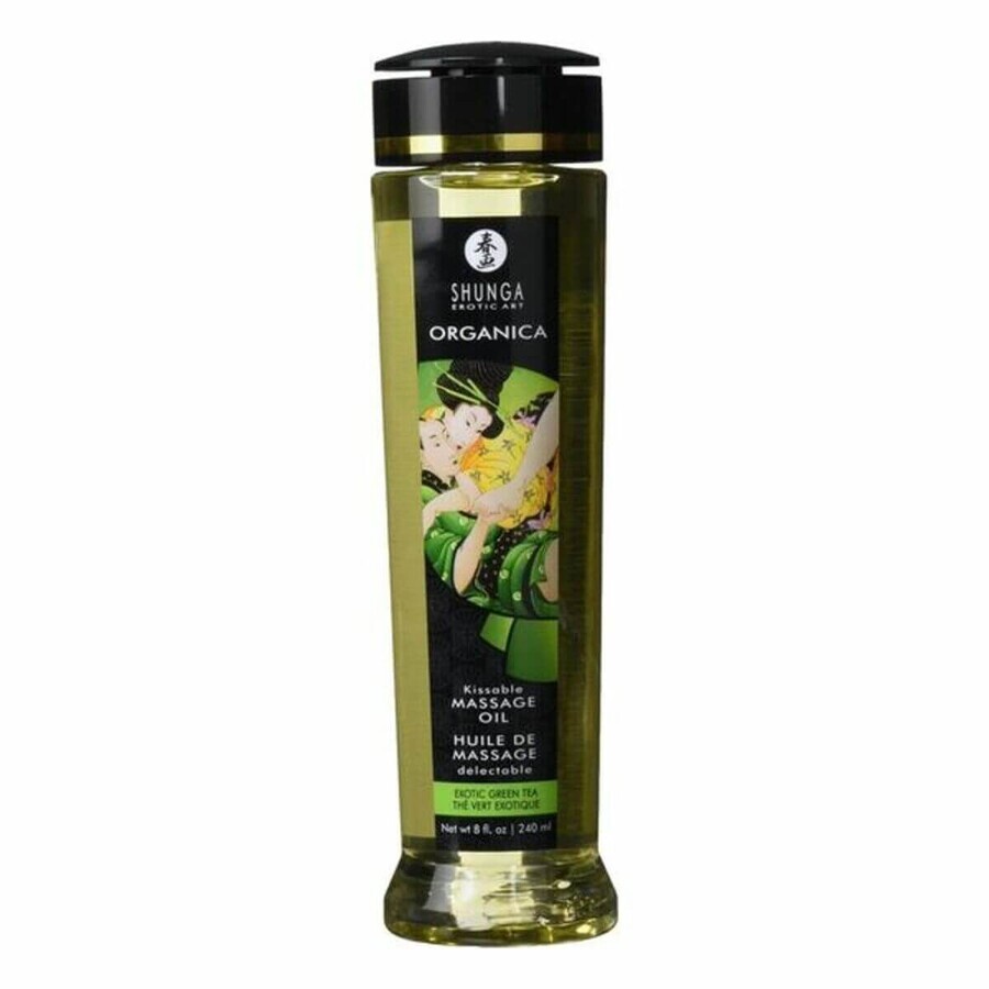 Winkel op Massageolie Biologische Erotische Groene Thee Shunga Exotisch (240 ml) Massageolie Biologische Erotische Groene Thee Shunga Exotisch (240 ml)