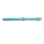 Hondenhalsband Gloria Gestoffeerd turquoise (50 cm) (50 x 2,5 cm)