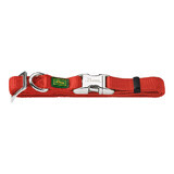 Collier pour Chien Hunter Alu-Strong Rouge Taille M (40-55 cm)