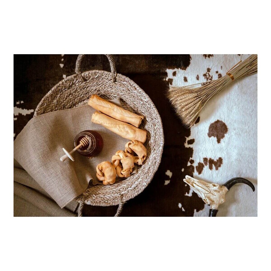 Snack per Cani Gloria Snackys Rawhide Mele 12 cm Ciambella Intrecciato Snack per Cani Gloria Snackys Rawhide Mele 12 cm Ciambella Intrecciato