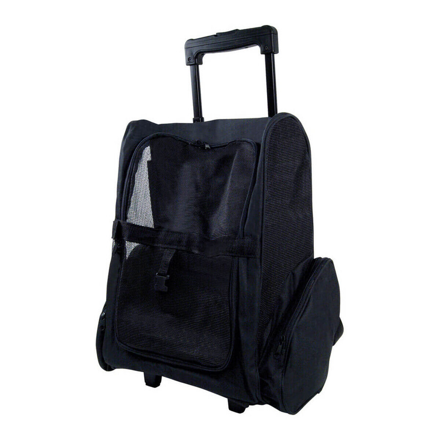 Winkel op Huisdierenrugzak met wielen Gloria Trolley Trip Zwart 36 x 30 x 49 cm Huisdierenrugzak met wielen Gloria Trolley Trip Zwart 36 x 30 x 49 cm