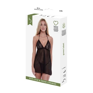 Babydoll Baci Dessous Schwarz S/M