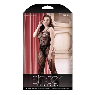 Justaucorps Fantasy Lingerie Noir Taille unique