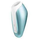 Stimulator de aspirație a clitorisului Love Breeze Satisfyer Air Plus albastru
