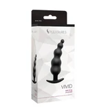 Analplug S Pleasures Vivid Schwarz