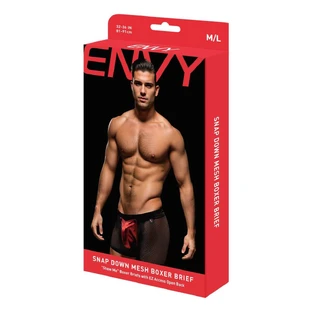 Herren Boxershorts Envy Schwarz M/L
