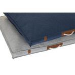 Lit pour animal domestique DKD Home Decor 88 x 68 x 10 cm Blue marine Gris clair 2 Unités Lit pour animal domestique DKD Home Decor 88 x 68 x 10 cm Blue marine Gris clair 2 Unités
