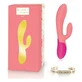 Dual Stimulation Vibe Rianne S Essentials Xena Rabbit Coral Pink