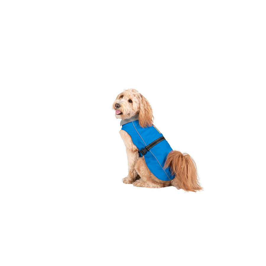 Regenmantel für Hunde Dog Gone Smart Blau 35 cm